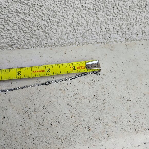 Handmade Southwest Sterling Silver Butterfly Pendant Necklace w/Turquoise - Picture 10 of 10